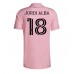 Tanie Strój piłkarski Inter Miami Jordi Alba #18 Koszulka Podstawowej 2023-24 Krótkie Rękawy